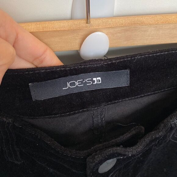 Joe’s Black Velvet Skinny Jeans - Picture 6 of 8